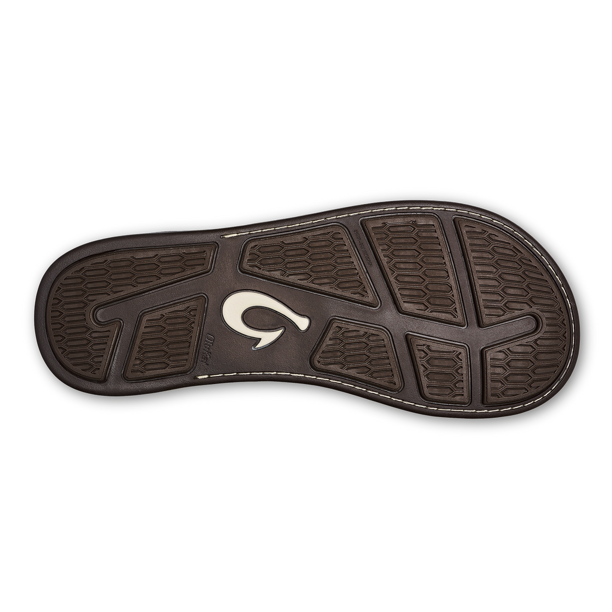 OluKai | Tuahine Men's Waterproof Leather Beach Sandals - Hunter