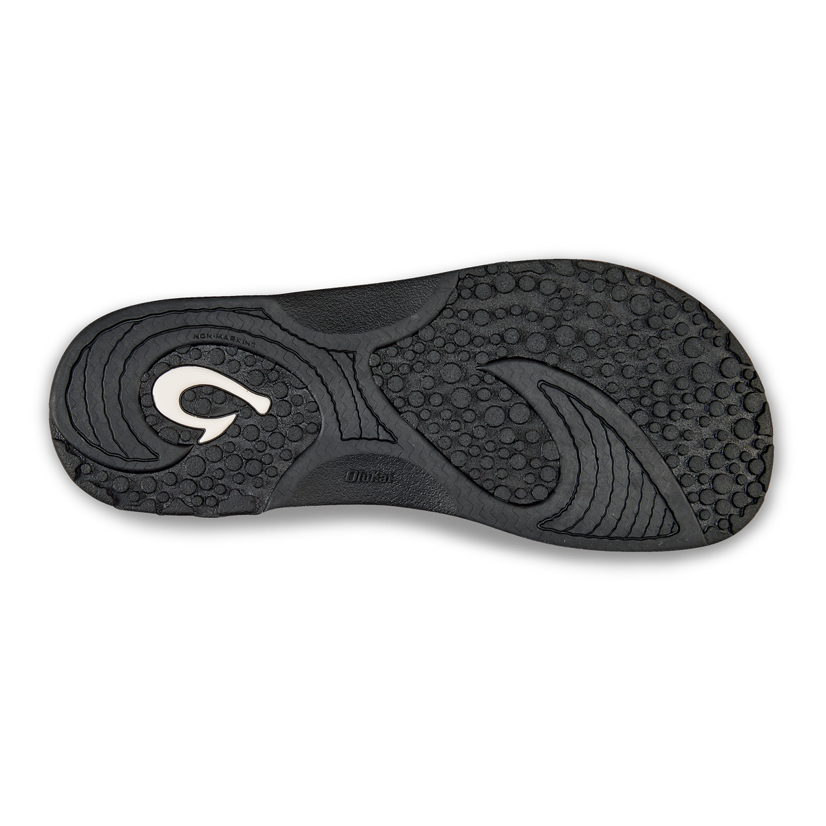 OluKai | Nalu Slide Men's Beach Slide Sandals - Black